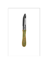 Load image into Gallery viewer, Green Handle Peeler/Corer