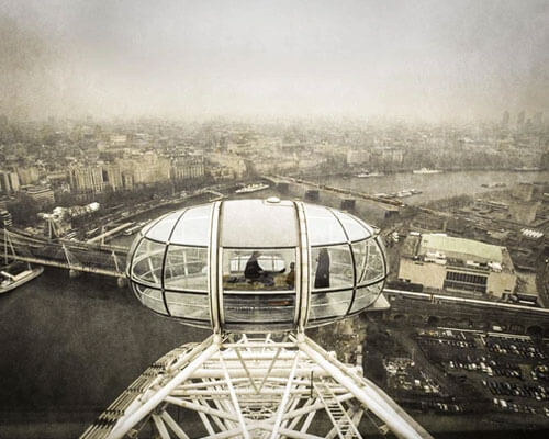 London Eye from Above