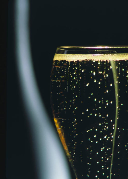 Champagne close-up