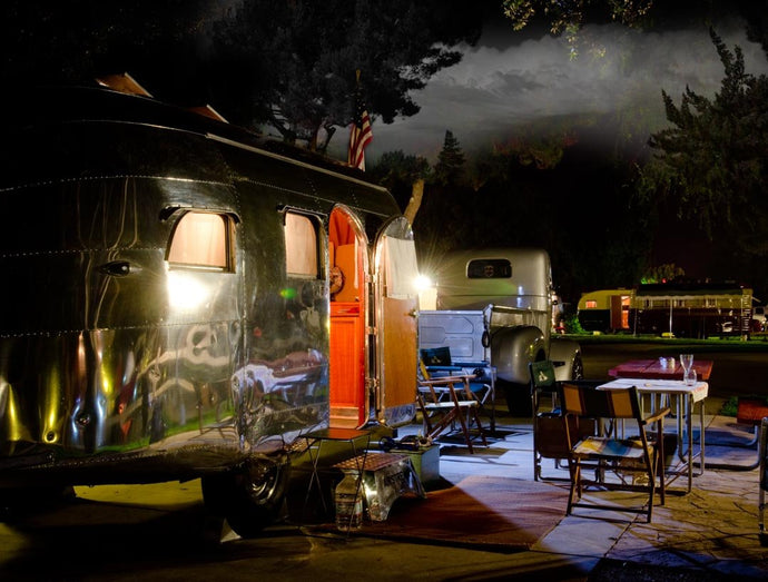 Airstream with Thunder