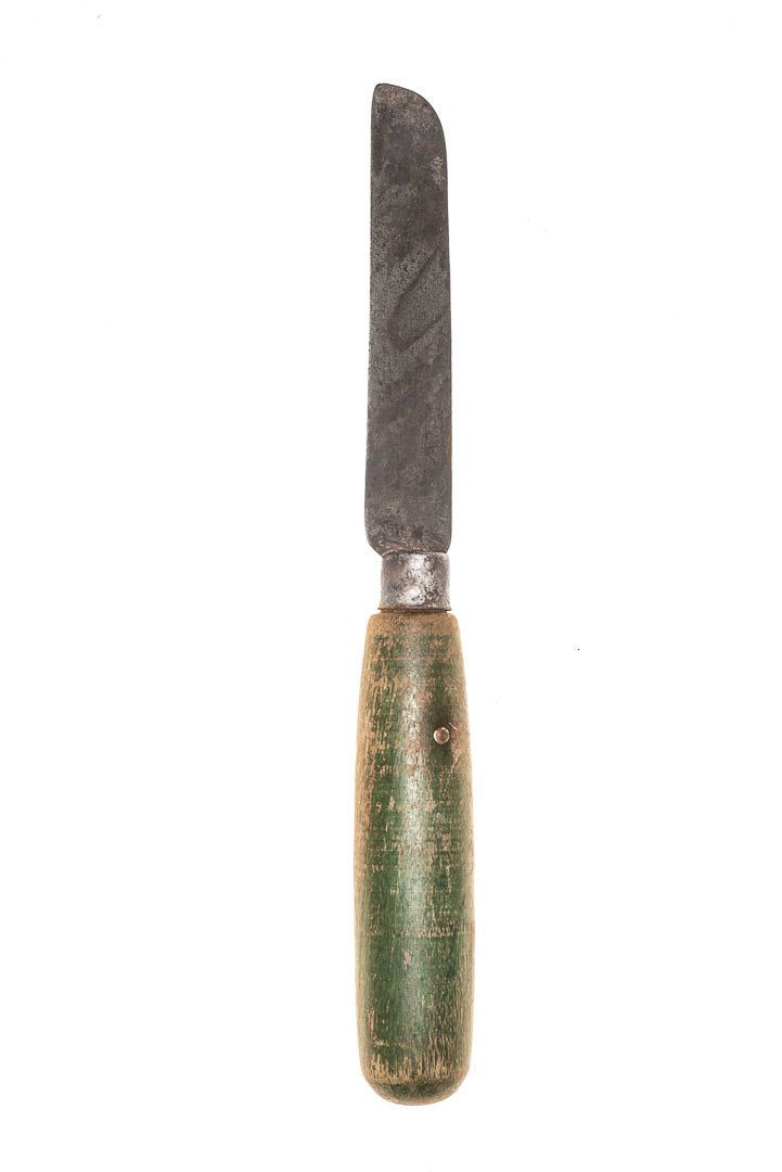 Green Handle Knife